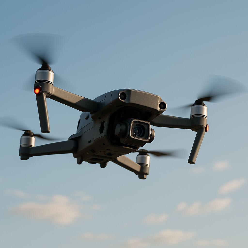 Drone professionnel UAS Services en vol